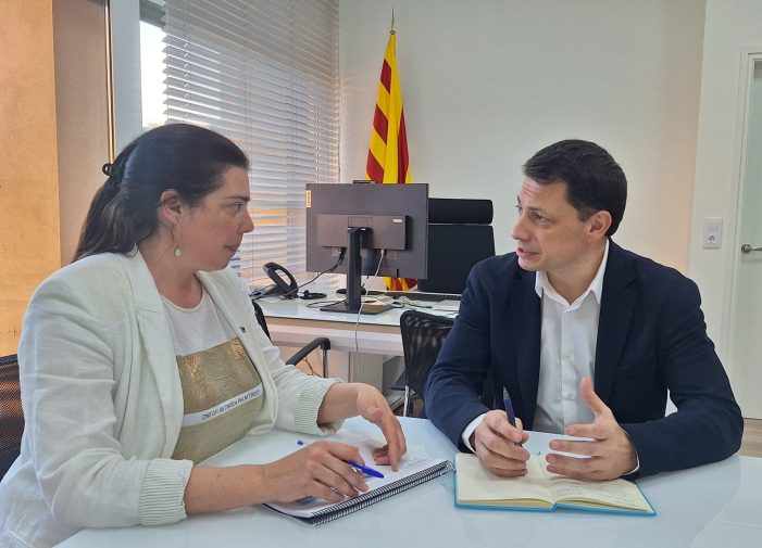 Toni Carrión reforça vincles institucionals amb el Consell Comarcal del Baix Empordà
