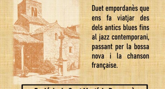 El duet de Jazz Liza Wuyts&Bech actuarà a Romanyà