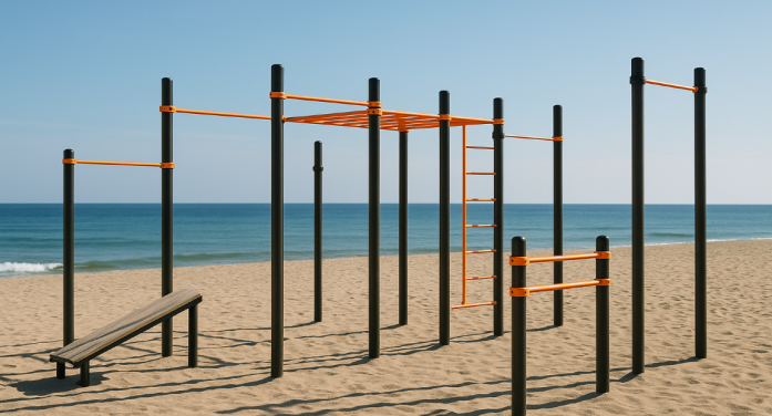 Junts proposa un parc de cal·listènia a la platja per fomentar la salut i l’activitat física a Sant Feliu de Guíxols Junts proposa un parc de cal·listènia a la platja per fomentar la salut i l’activitat física a Sant Feliu de Guíxols