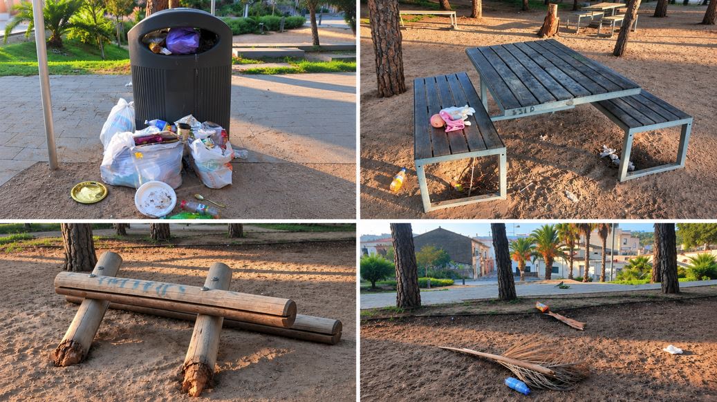 El Parc Central, de projecte estrella de Motas a espai degradat i oblidat